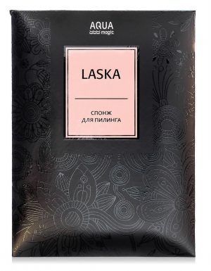 Спонж для пилинга кожи лица, шеи и декольте AQUAmagic Laska 3